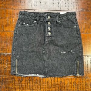 Bongo black denim skirt size 1